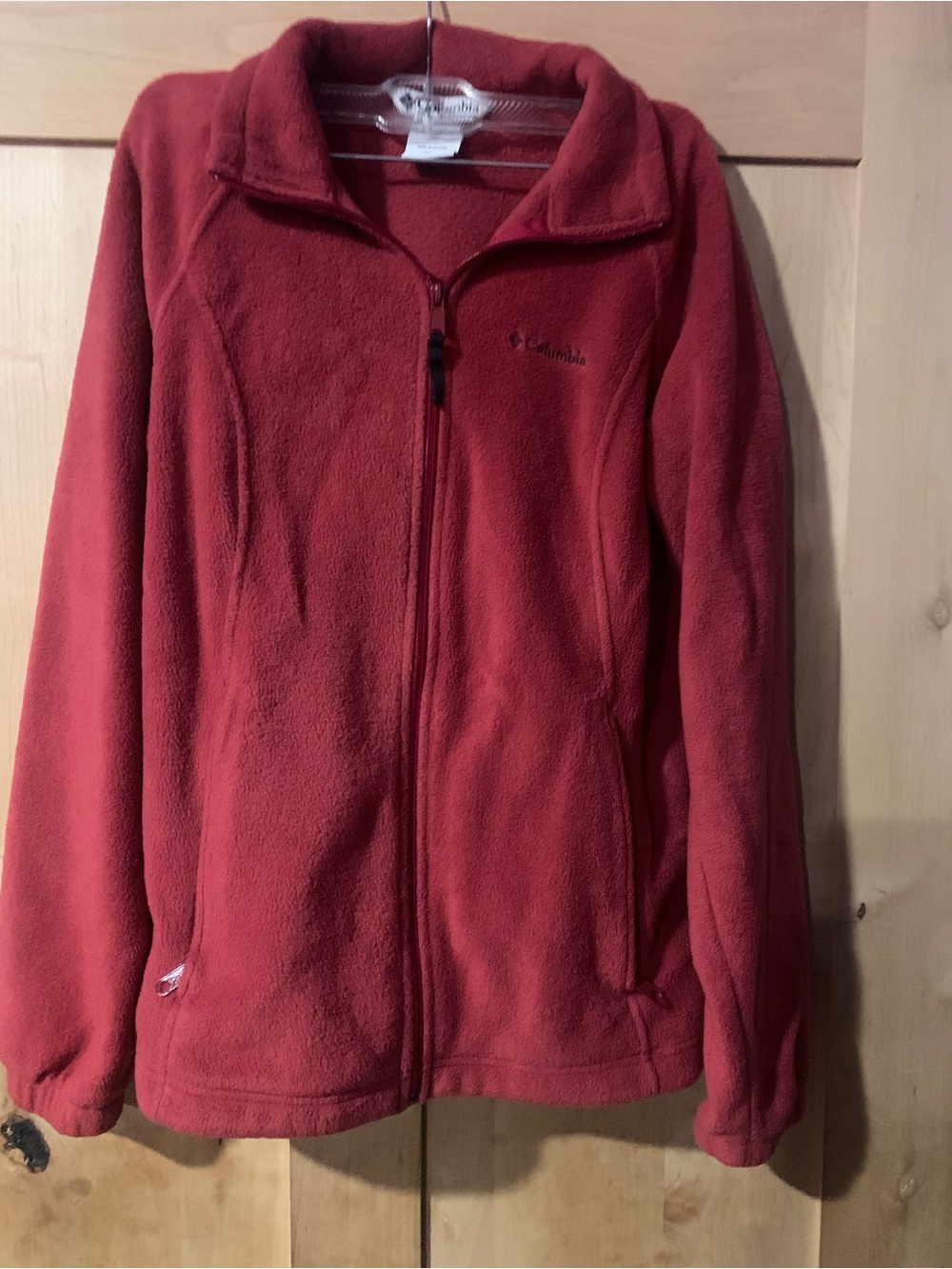 Women’s Columbia Red Benton Springs Full-Zip Jacket